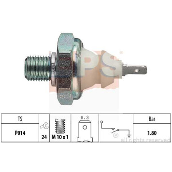Датчик давления масла! 1.8Bar VW Golf/Passat 1.0-2.0/1.6D/1.9D/TD 83-96 <b>EPS 1800045</b>