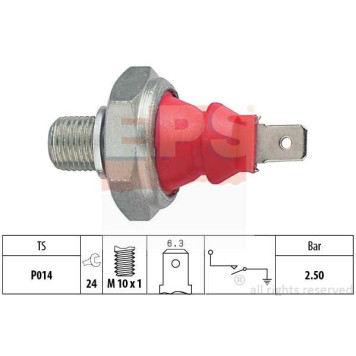 Датчик давления масла! 2.5Bar Audi 80-100/A6/A8 2.6i/2.8i 91-96 <b>EPS 1800111</b>