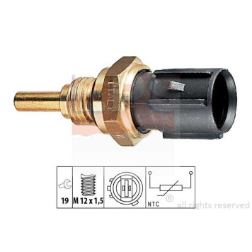 Датчик температуры охл.жидк.! Honda Accord 2.2i 90-95, Rover 600 1.8i-2.3i 93> <b>EPS 1830198</b>