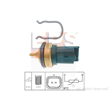 Датчик температуры охл.жидк.! Peugeot 206/207/307/1007, Citroen C3/Berlingo 1.4-1.6i 00> <b>EPS 1830328</b>