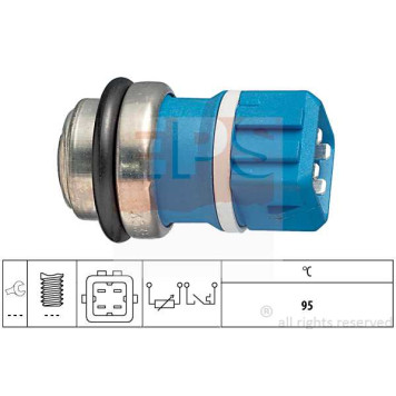 Датчик температуры охл.жидк.! Audi 80 1.9TDi <96,VW Passat 2.9i 95>/T4 2.5i/1.9D/2.4D 90> <b>EPS 1830535</b>