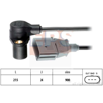 Датчик положения коленвала! Seat Cordoba/Ibiza, VW Bora/Golf 1.6i 99> <b>EPS 1953241</b>
