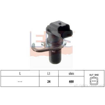 Датчик положения коленвала! Citroen Jumper/Xsara, Peugeot 206/307/406 1.8-2.0i/HDi 99> <b>EPS 1953260</b>