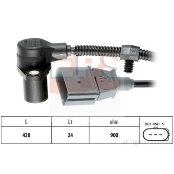 Датчик положения коленвала! VW Transporter T5 3.2 04.03 <b>EPS 1953320</b>