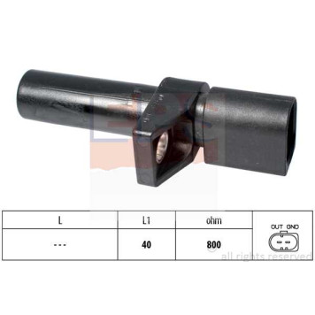 Датчик положения коленвала! MB W168/W245/W202/S203/W210/W220/C208/Sprinter 93> <b>EPS 1953578</b>