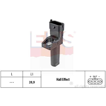 Датчик положения коленвала! MB W203/W211/W212/W164/W216/W221/Sprinter 1.8-6.2i/CDI 05> <b>EPS 1953654</b>