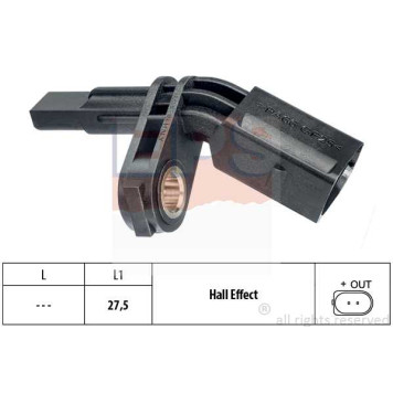 Датчик, частота вращения колеса <b>EPS 1.960.007</b>