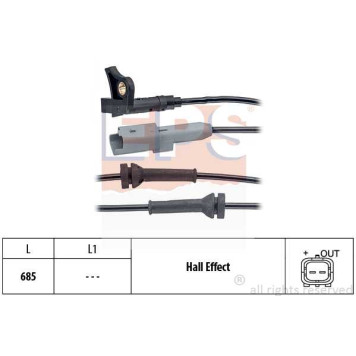 Датчик ABS <b>EPS 1960035</b>