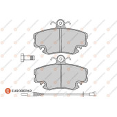 Передние тормозные колодки <b>EURO REPAR 1617250880</b>
