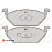 Колодки тормозные (комплект из 4х шт) <b>EURO REPAR 1617260980</b>
