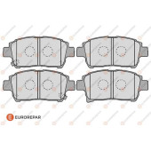 Колодки тормозные (комплект из 4х шт) <b>EURO REPAR 1617268580</b>