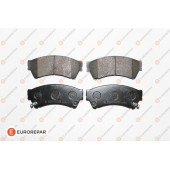 Колодки тормозные (комплект из 4х шт) <b>EURO REPAR 1617285780</b>