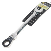 Ключ комбинированный трещоточный шарнирный 15мм ЭВРИКА ER-61015H