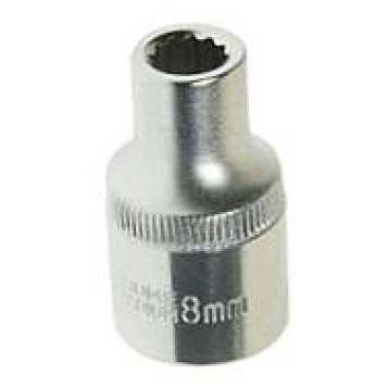 Головка  8мм 1/2" 12 гран. короткая ЭВРИКА ER-91301-12