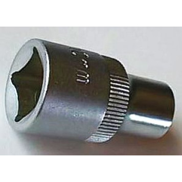 Головка  9мм 1/2" 6 гран. короткая ЭВРИКА ER-91302-1