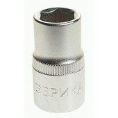 Головка 13мм 1/2" 6 гран. короткая ЭВРИКА ER-91306