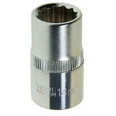 Головка 14мм 1/2" 12 гран. короткая ЭВРИКА ER-91307-12