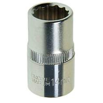 Головка 14мм 1/2" 12 гран. короткая ЭВРИКА ER-91307-12