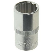 Головка 15мм 1/2" 12 гран. короткая ЭВРИКА ER-91308-12