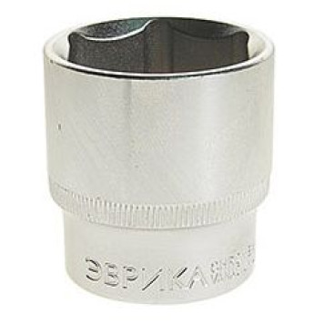 Головка 32мм 1/2" 6 гран. короткая ЭВРИКА ER-91323