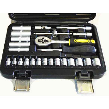 Набор инструментов 1/4" ЭВРИКА ER-TK2026 (6 гран., 26 предм.)