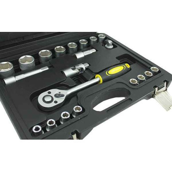 Набор инструментов 1/2" ЭВРИКА ER-TK4022 (6 гран., 22 предм.)