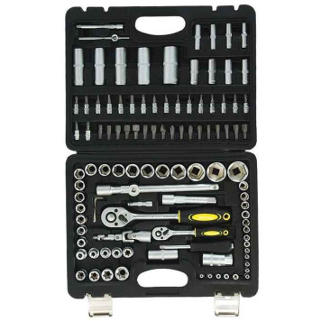 Набор инструментов 1/4", 1/2" ЭВРИКА ER-TK4108 (6 гран., 108 предм.)-1