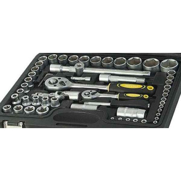 Набор инструментов 1/4", 1/2" ЭВРИКА ER-TK4108 (6 гран., 108 предм.)-4