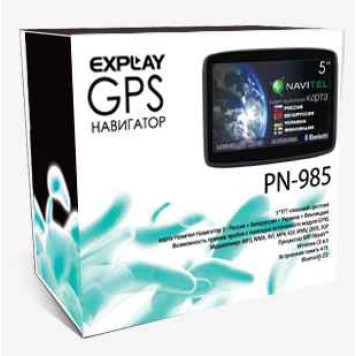 GPS-Навигатор 5" EXPLAY PN-985, Навител, BT-1