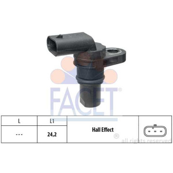 Датчик р.вала AudiSeatSkodaVW 12- <b>FACET 9.0793</b>