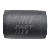 Патрубок от металл. трубки к интеркулеру левый короткий резиновый Fiat Ducato 2.3 JTD RUS <b>FAST FT61801</b>