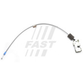 Замок двери задней левой распашной (к-т с тросом) Ford Transit 00 -> <b>FAST FT95445</b>