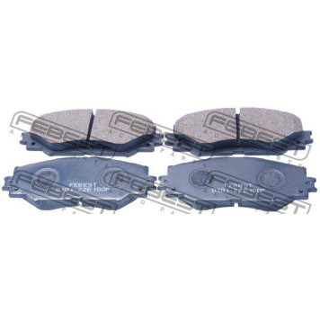 Колодки тормозные дисковые передний для LEXUS HS / TOYOTA ALLION, AQUA, AURIS, COROLLA RUMION, COROLLA, HARRIER, MARK X ZiO, MATRIX, NOAH/VOXY, PREMIO, PRIUS PLUS, RAV 4, SAI, URBAN CRUISER, VANGUARD, VERSO S, WISH, YARIS, ZELAS <b>FEBEST 0101-ZZE150F</b>-2