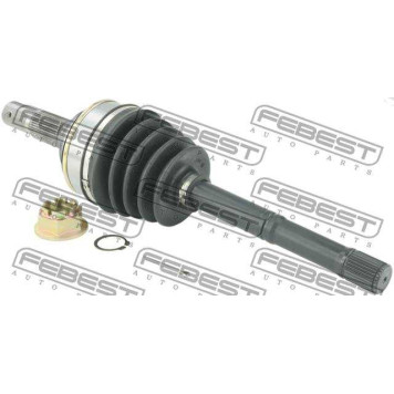 Привод передний левый/правый 30X526X36 подходит для TOYOTA LAND CRUISER URJ202,UZJ200,VDJ200 2007.09- [EU] <b>FEBEST 0114-200</b>-1