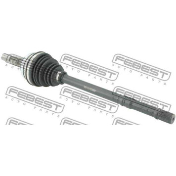 Шрус наружный с валом 23X538X26 подходит для TOYOTA COROLLA 5D ZZE122 2001.10-2007.02 [GR] <b>FEBEST 0114-ZZE120A48LH</b>-1