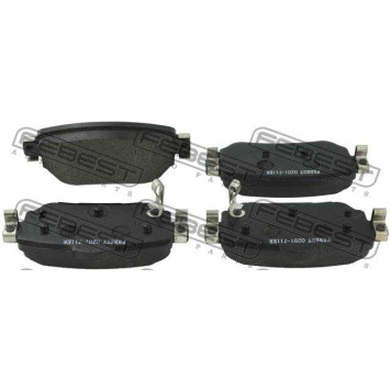 Колодки задние NISSAN X-TRAIL T32 2014- <b>FEBEST 0201-J11ER</b>-1