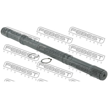 Полуось левая NISSAN QASHQAI+2 JJ10E 2008-2013 <b>FEBEST 0212-MR20CVT4WD</b>