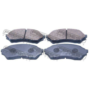 Колодки тормозные дисковые передний <b>FEBEST 0501-BJF</b>-2