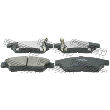 Колодки передние SUZUKI LIANA RH413/RH416/RH418 2001-2008 <b>FEBEST 0701-RH418F</b>-1