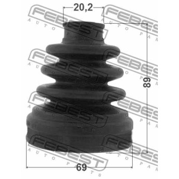 Пыльник приводного вала FEBEST 0715-RS413-3