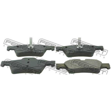 Колодки задние MERCEDES W211 4-matic <b>FEBEST 1601-211R</b>