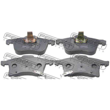 Колодки тормозные дисковые передний <b>FEBEST 1801-ASHF</b>-2