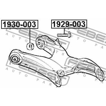 Эксцентрик BMW X5 E70 2006-2013 <b>FEBEST 1930-003</b>-1