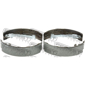 Колодки барабанные FORD FOCUS I CAK 1998-2005 <b>FEBEST 2102-CAKR</b>