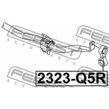 Тяга стабилизатора задняя подходит для AUDI Q5 2008-2017 <b>FEBEST 2323-Q5R</b>-1