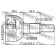 Шарнир приводного вала FEBEST 3210-SRX