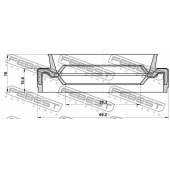Сальник привода TOYOTA HILUX 2004.08-2012.04 <b>FEBEST 95EAY-57691118X</b>