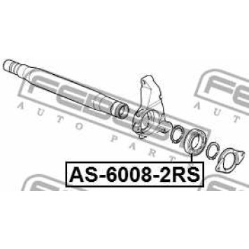 Подшипник шариковый CHEVROLET COBALT 2005-2010 <b>FEBEST AS-6008-2RS</b>-2