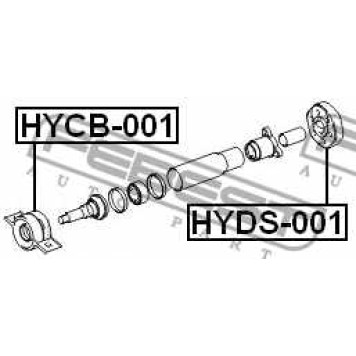 Пыльник приводного вала FEBEST BT-999-1