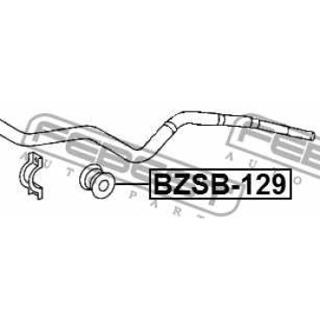 Опора стабилизатора FEBEST BZSB-129-3
